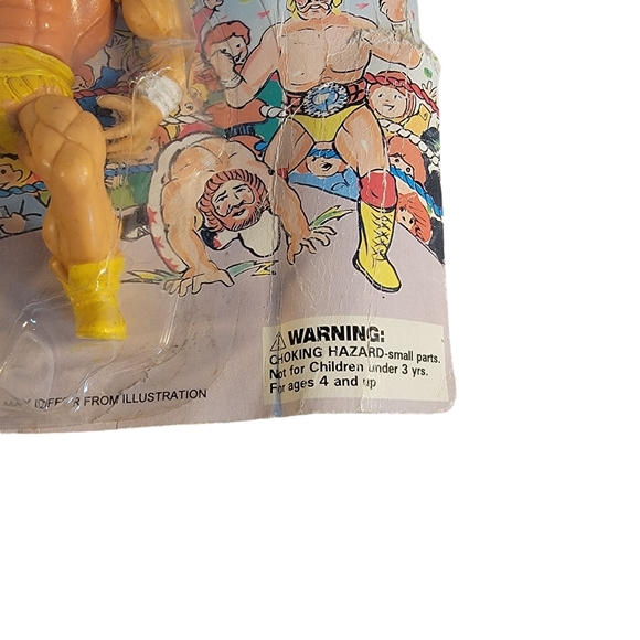 Wrestling Champs Vintage Bootleg Motu Hulk Hogan Wrestler Action Figure RARE - Picture 9 of 16